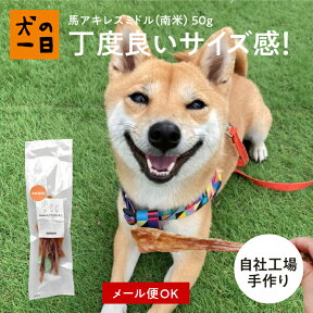 【全商品P5倍★マラソン_25日限定】馬アキレスミドル 50g 犬 おやつ 無添加 国産 犬の一日 手作り 犬おやつ 国産無添加 ちょうどいい 歯みがき 歯磨き デンタルケア ガム 歯みがきガム 馬アキレス アキレス