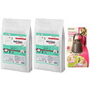 【送料無料】ナチュラルハーベスト スキン&コート 皮膚・被毛ケア 6kg 2袋【お散歩ハンディシャワープレゼント】【Sサイズ ダークブラウン】