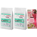 【送料無料】ナチュラルハーベスト スキン&コート 皮膚・被毛ケア 6kg 2袋【お散歩ハンディシャワープレゼント】【Sサイズ ライトピンク】