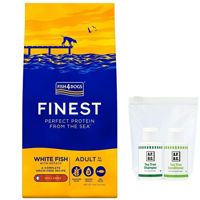 【送料無料】フィッシュ4 ドッグ オーシャンホワイトフィッシュ 小粒 6kg【正規品】【犬想いオリジナル..