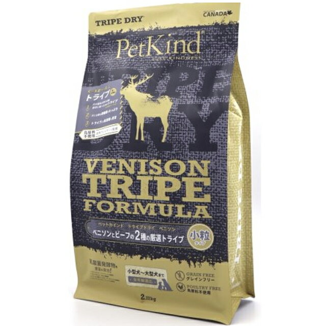 【送料無料】ペットカインド グリーン ベニソントライプ 小粒 2.72kg