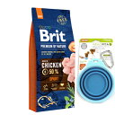 【送料無料】ブリット Brit プレミアムbyネイチャー スポーツ 15kg 【ぺたんこボウルプレゼント】【カラー ブルー】