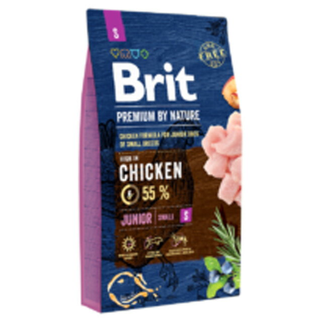 【送料無料】ブリット Brit プレミアムbyネイチャー ジュニア S 8kg