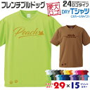 【送料無料】 フレブル 愛犬ロゴ ドライTシャツ シルエット オリジナル ドッグ ウェア 愛犬 名入れ Tシャツ ギフト ペット 服 犬 プレゼント いぬ イヌ...