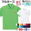 【送料無料】 マルチーズ 愛犬ロゴ ドライ ポロシャツ ワンポイント シルエット オリジナル 愛犬 名入れ オーダーメイド ロゴ ドッグ ウェア ギフト ペット...