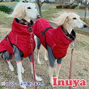 【極厚 ハイネック バックル付き キルティング コート レッド】 暖かい ジャケット 防寒 フリース 秋 冬 雨 雪 ダウン ベスト 中型犬 大型犬 asmpe...