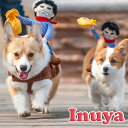 ペット 犬服 おっさんカウボーイ ロデオ 【背中乗り】 小型犬 中型犬 ハロウィン グッズ ペット コーギー 柴犬 ペット 洋服 犬の服 ペット