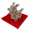 【 すず 高級 錫 龍 銀色 】 辰年 縁起物 置物 ハンドメイド クール 日本製 ハンドメイド 正月 福 竜 ドラゴン 開運 招福 縁起物 幸運 ギフト 20...