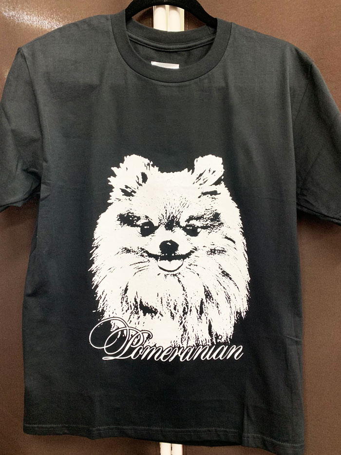 Tシャツ 半袖 ポメラニアン メンズ・レディース デザイン イラスト 犬 【S~L】 オーナー 【kingdogs】 犬屋 1