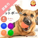 【訳アリ】犬 ボール おもちゃ ペット 硬い イガイガボール 犬 小型...(4)