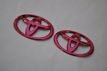 JZS17系クラウンアスリート レッドメッキエンブレム6点SET 純正/メッキ/カラーメッキ/セット/単品/車/車パーツ/カーパーツ/高品質/送料無料