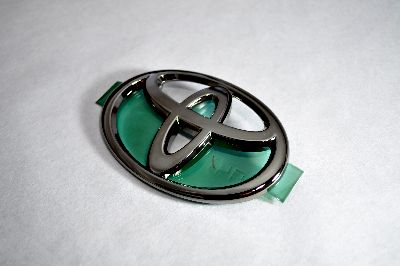 TOYOTA - UZS18系マジェスタ　リアトヨタマーク　ブラックメッキエンブレム　　INVENTER/grow/メッキ/ブラッククローム/ゴールド/車エンブレム/車パーツ/