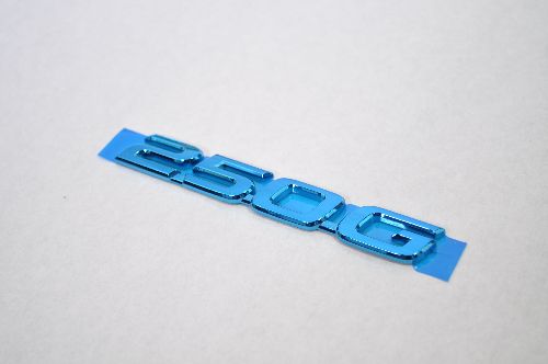 GRX130マークX250G　250Gロゴ　ブルーメッキエンブレム　　INVENTER/grow/メッキ/ブラッククローム/ゴールド/車エンブレム/車パーツ/