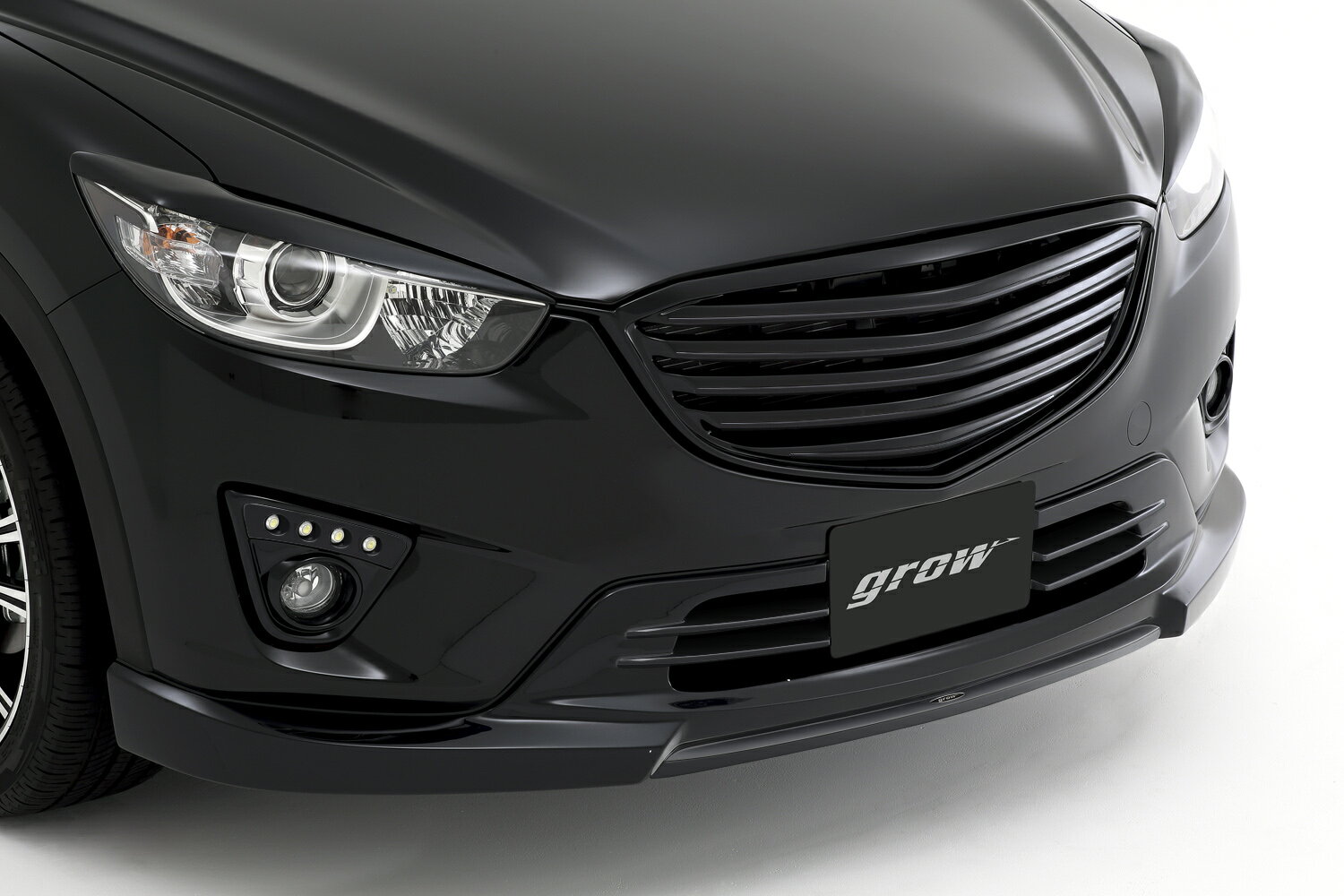 【grow】CX-5　フロントハーフスポイラー　塗装済み（単色）