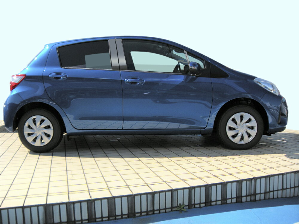 【最鏡面】NSP/KSP130ヴィッツ　ステンレス　ドアモール　鏡面 ブラック　INVENTER/grow/モール/ベルトモール/車パーツ/鏡面