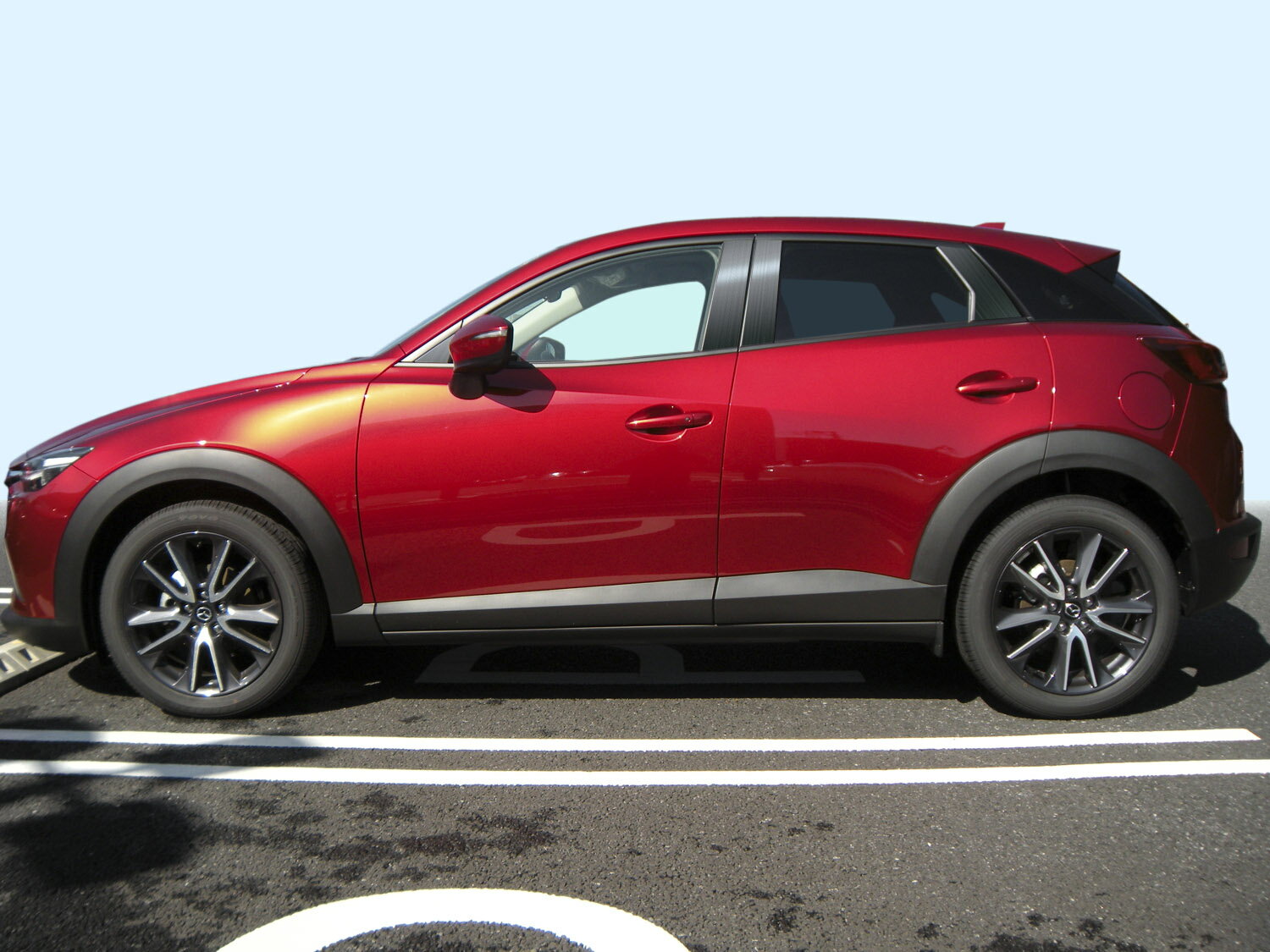 【ハイクオリティー】CXー3　ステンレス　ピラー　ヘアラインブラック　INVENTER/grow/ピラーパネル/メッキピラー/車パーツ/鏡面