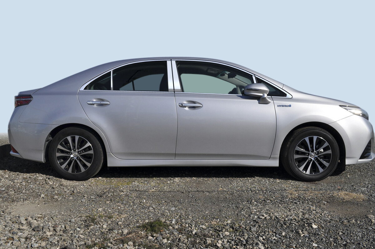 【最鏡面】レクサスhs　ステンレス　ピラー　鏡面HYPER　INVENTER/grow/ピラーパネル/メッキピラー/車パーツ/鏡面