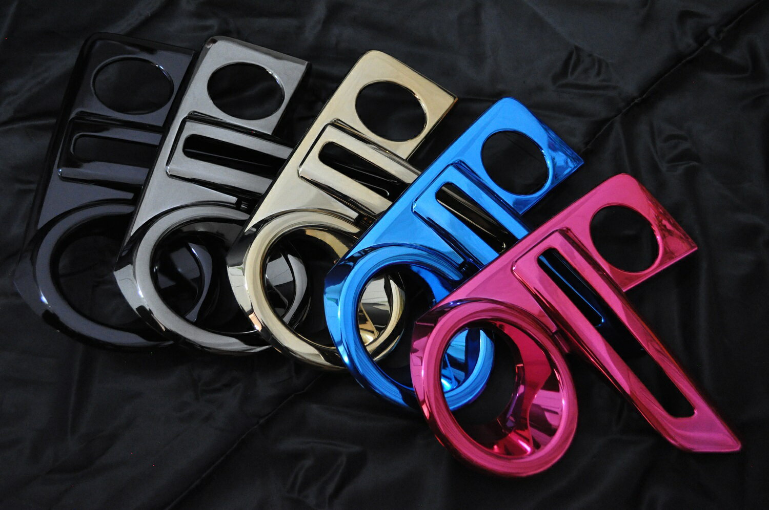 ライズ　RAIZE　フォグカバー　カラー　メッキ　FOGカバー