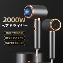 ドライヤー 速乾 大風量 3段階風量調節 超軽量 冷熱風 温度調整 マイナスイオン 冷風 熱風 軽量 低騒音 家庭用 旅行 静音 小型 過熱保護 髪に優しい 美...