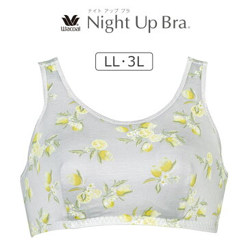 【送料無料】【25%OFF】ワコール ナイトアップブラ ノンワイヤーブラジャー 全9色 LL/3L BRA155