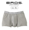 【25%OFF】ワコール ブロス BROS 立体フロントで、快適キープ。 ボクサーパンツ メンズ 前開き 全4色 LL/3L GT3110