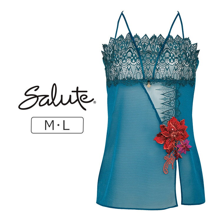 【20％OFF】ワコール サルート 72G キャミソール 全3色 M/L CTJ272