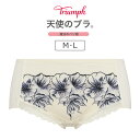 【30％OFF】トリンプ 天使のブラ 魔法のハリ感 TR586シリーズ ボーイレングスショーツ M/L TR586PT