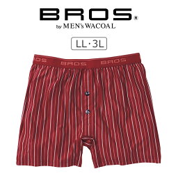 ブロス トランクス 【26％OFF】ワコール ブロス BROS トランクス メンズ スリムスタイル LL/3L GT4110