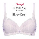 【16%OFF】トリンプ 天使のブラ 魔法のハリ感 TR606シリーズ ノンワイヤーブラ BCカップ アンダー65/70/75/80cm TR606P