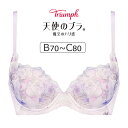 【16%OFF】トリンプ 天使のブラ 魔法のハリ感 TR606シリーズ ブラジャー単品 BCカップ アンダー65/70/75/80cm TR606WHU