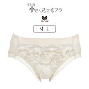 【25%OFF】ワコール 小さく見せるブラ BRB329シリーズ スタンダードショーツ はきこみ丈・あさめ M/L PRA129(4)