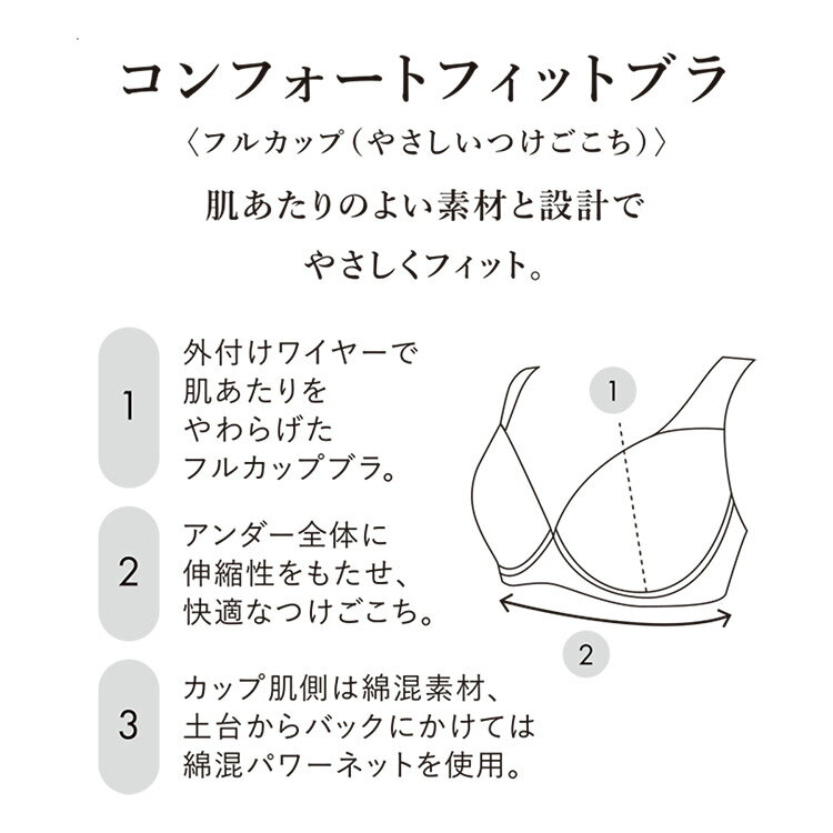 【20％OFF】ワコール コンフォートフィット 旧ラゼ BFA311シリーズ ブラジャー単品...