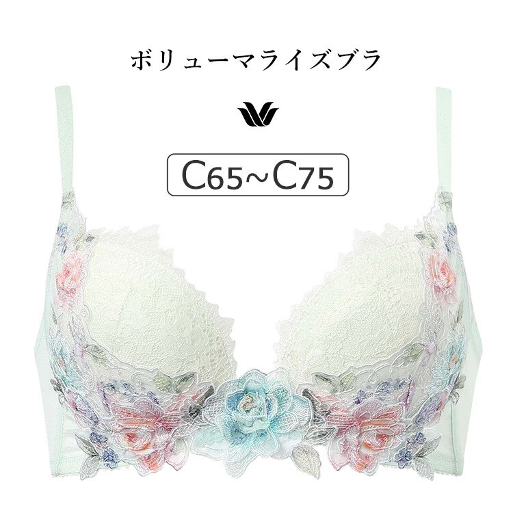 Rakuten - 【25％OFF】ワコール プレミアム 22series BXD422シリーズ ボリューマライズブラ ブラジャー単品 Cカップ アンダー65/70/75cm BXD722