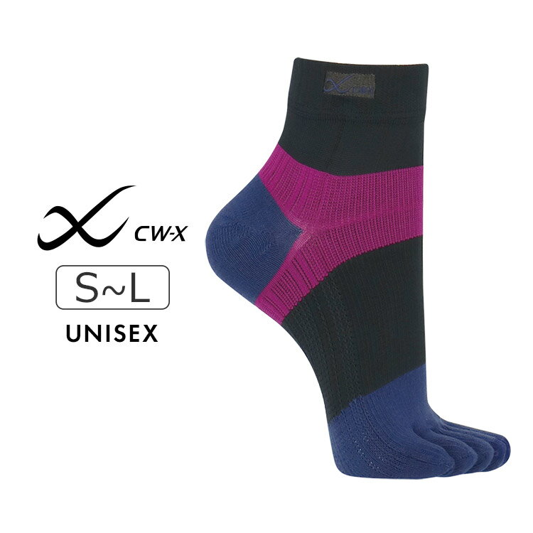 【25％OFF】大谷翔平愛用モデル｜ワコール CW-X パーツ 5本指ソックス ショートタイプ スポーツ用ソッ..