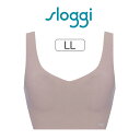 トリンプ スロギー ゼロフィール 綿混 カップ付きハーフトップ LL G068N-Top