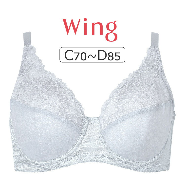 Rakuten - 【23％OFF】 ワコール ウイング 夏のうすかるブラ KB2873シリーズ フルカップブラ ブラジャー単品 CDカップ アンダー70/75/80/85cm KB2173