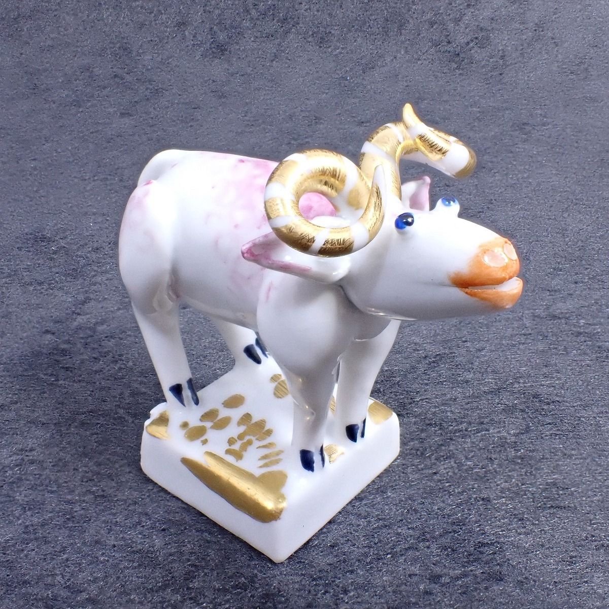 【中古】MEISSEN マイセン フィギュリン 干支シリーズ 羊【いおき質店】