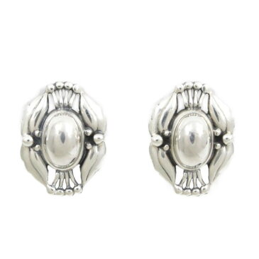 【中古】GEORG JENSEN ジョージジェンセン 2000 ヘリテージコレクション イヤークリップ イヤリング シルバー925【いおき質店】