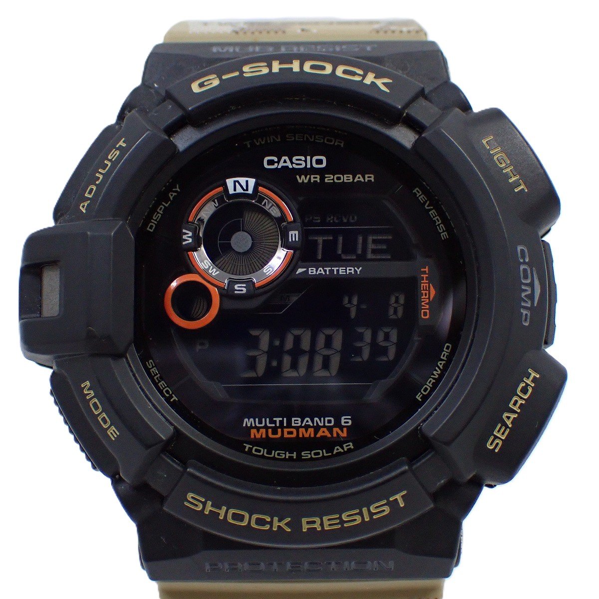 G-SHOCK - デカG-SHOCK/マッドマン/GW-9300/ミリタリー/電波