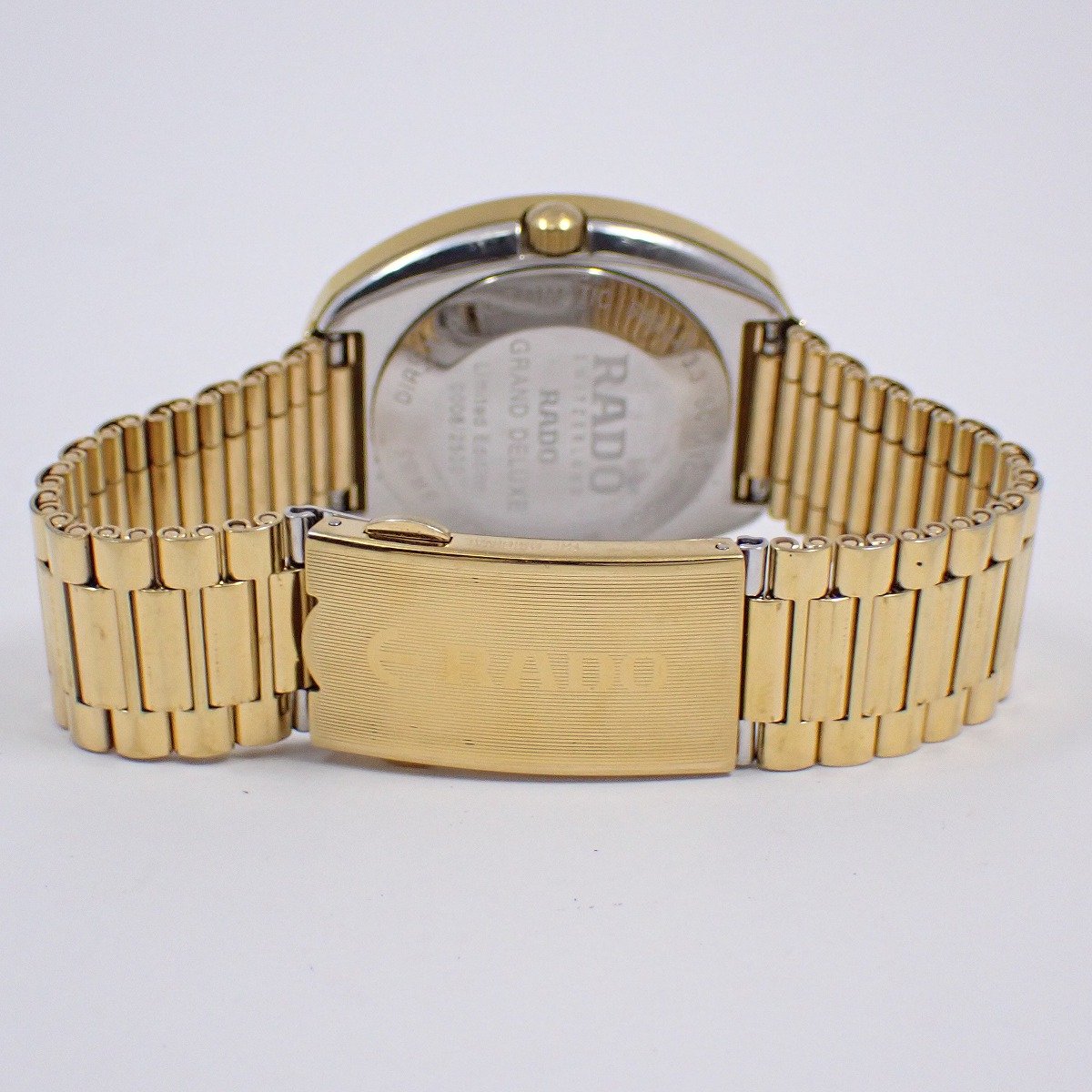 【中古】ラドー ダイヤスター ジュビリー グランドデラックス 限定モデル 自動巻き メンズ 腕時計 1Pダイヤ入り文字盤 648.0413.3【いおき質店】