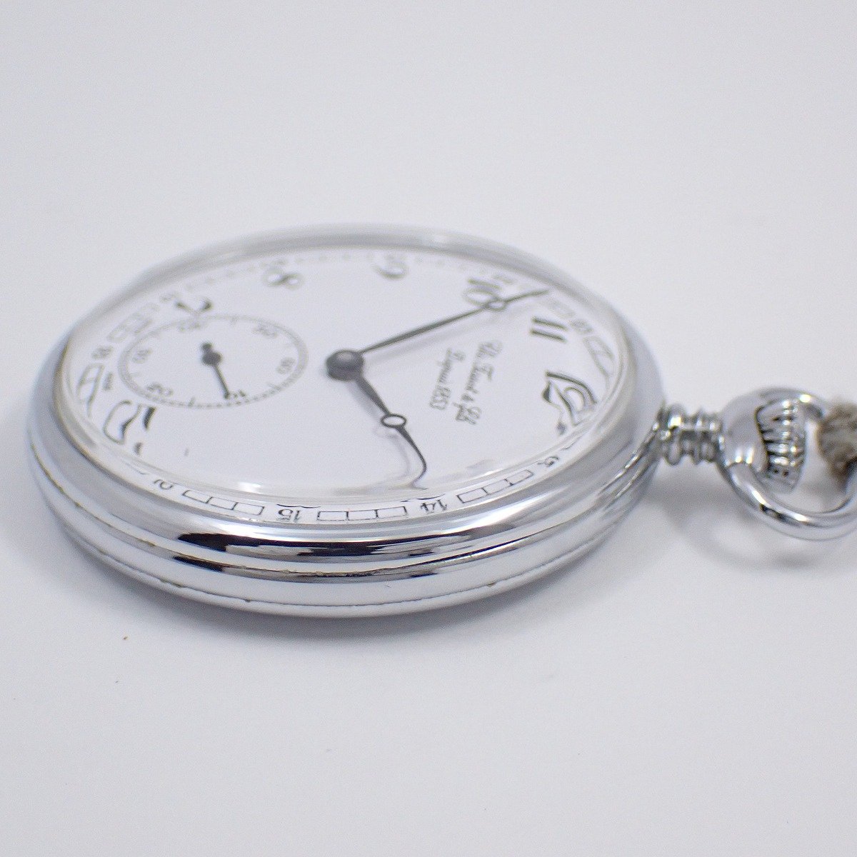 【中古】TISSOT ティソ Chs Tissot & Fils Depuis1853 懐中時計 手巻き スモールセコンド 白文字盤【いおき質店】