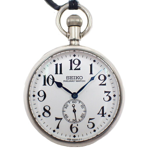 【中古】SEIKO セイコー ヒストリカルコレクション 鉄道時計 復刻限定モデル SV925ケース 手巻き SCVR001 / 8L34-0010【いおき質店】 【中古】SEIKO セイコー ヒストリカルコレクション 鉄道時計 復刻限定モデル SV925ケース 手巻き SCVR001 / 8L34-0010【いおき質店】