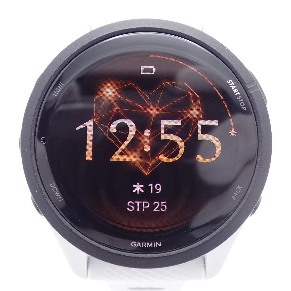 Rakuten - 【中古】【美品】GARMIN ガーミン FORERUNNER 265 ランニングGPSウォッチ レギュラーサイズ ホワイト メンズ 腕時計【いおき質店】