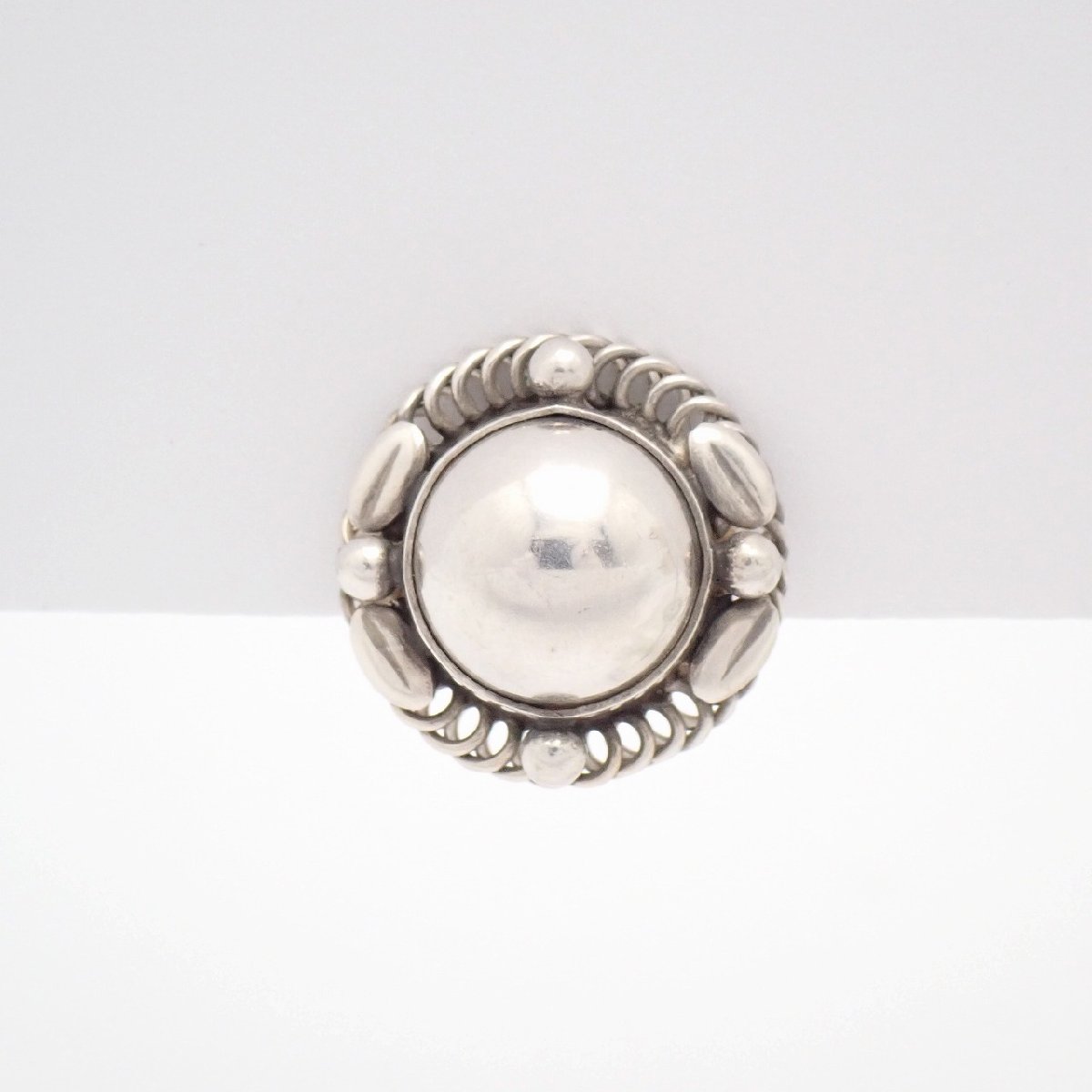 乐天商城 - 【中古】GEORG JENSEN ジョージジェンセン 39B イヤリング シルバー925 片耳のみ【いおき質店】