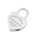 【中古】【訳あり品】TIFFANY&Co. ティファニー リターントゥ ハート ロック カデナ ペンダントトップ シルバー925【いおき質店】