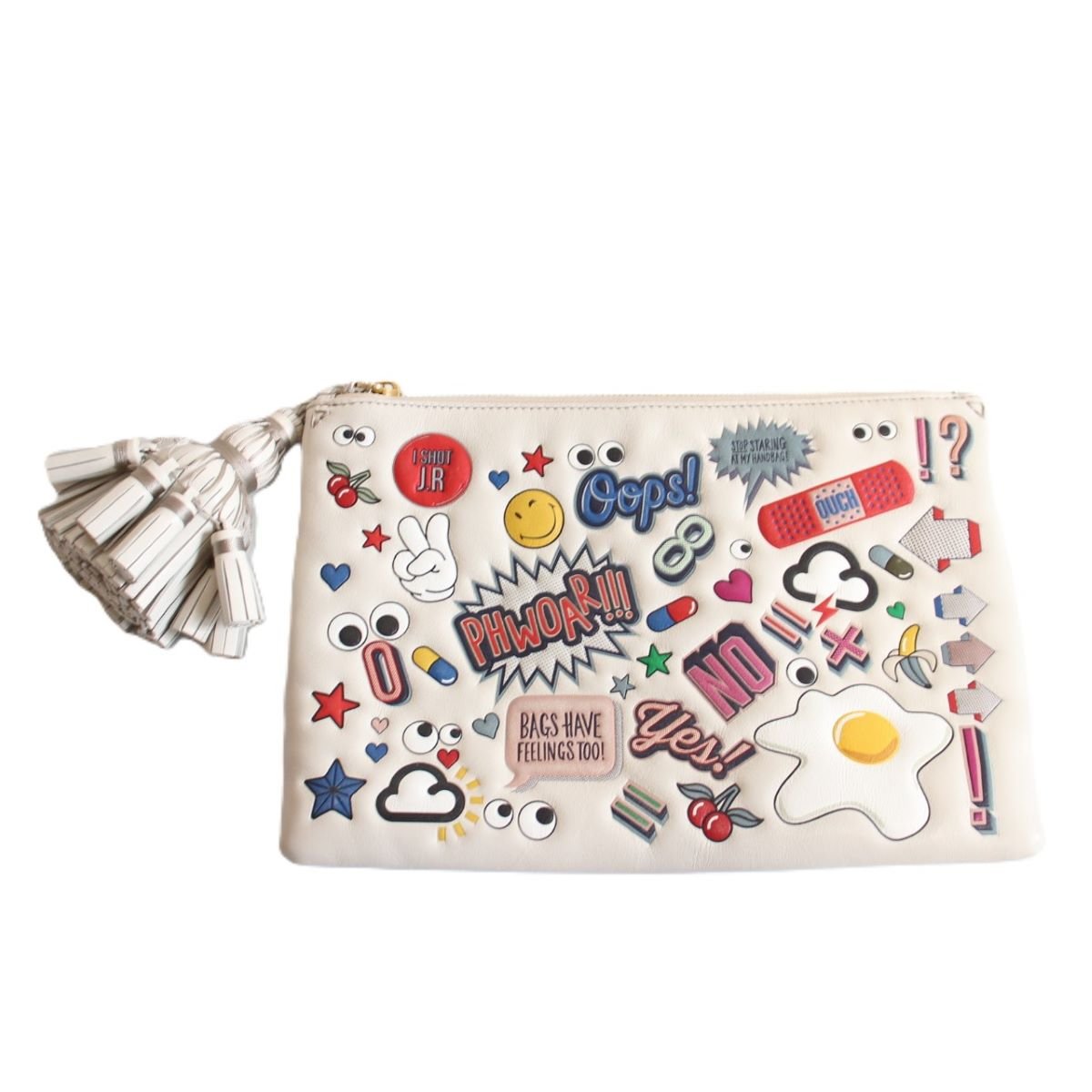 【Anya Hindmarch】レザー ステッカー バッグやノートに③ 楽天市場】レザー ステッカー バッグ(ブランドアニヤ・ハインド
