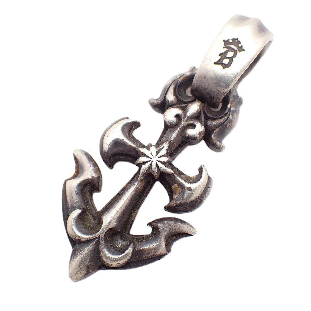 【中古】BILL WALL LEATHER ビルウォールレザー ラージアンカー ペンダントトップ ...