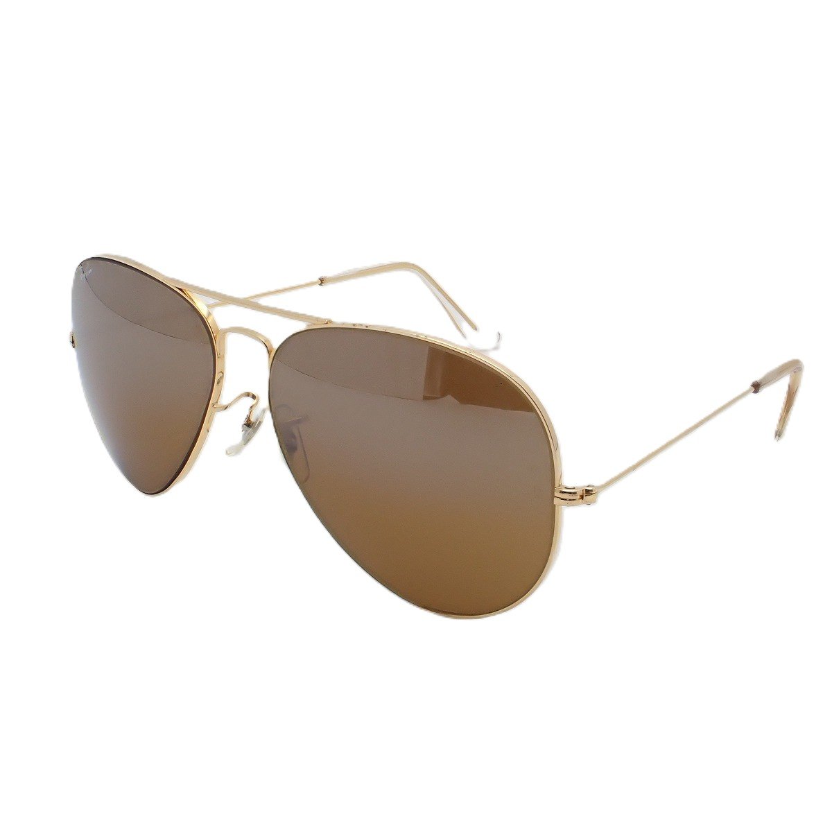 Rakuten - 【中古】B＆L Ray-Ban レイバン メタル ティアドロップ サングラス ゴールド ブラウン系レンズ【いおき質店】