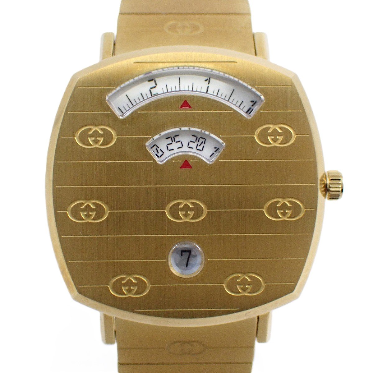 【中古】【美品】グッチ 157.4 グリ�