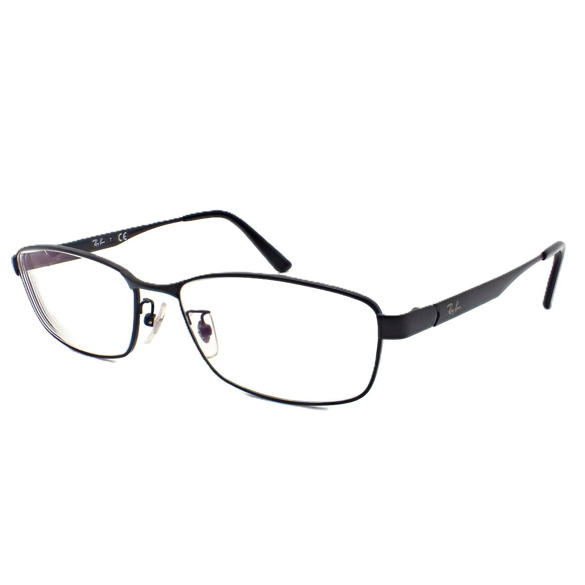 乐天商城 - 【中古】Ray-Ban レイバン メガネフレーム RB6452D ブラック系 クリアレンズ【いおき質店】度入り
